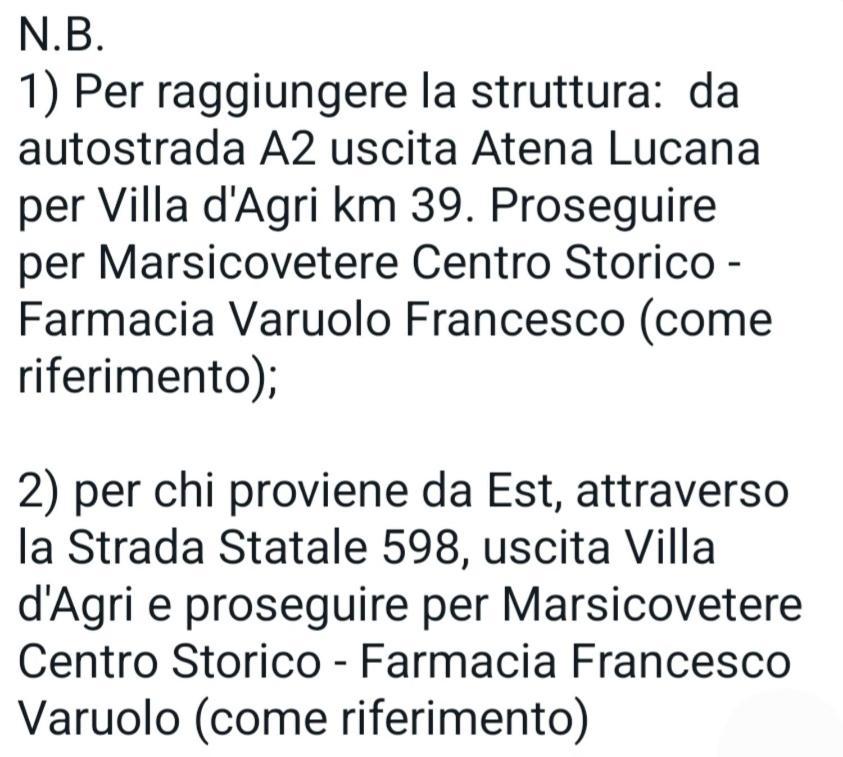 Locazione Turistica" La Rupe" Vila Marsicovetere Exterior foto